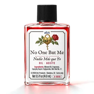 Aceite espiritual Nadie Más que Yo, frasco de ½ onza líquida