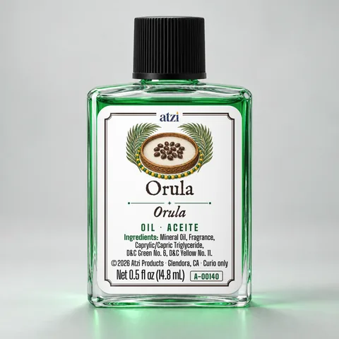 Orula spiritual oil, ½ fl oz bottle