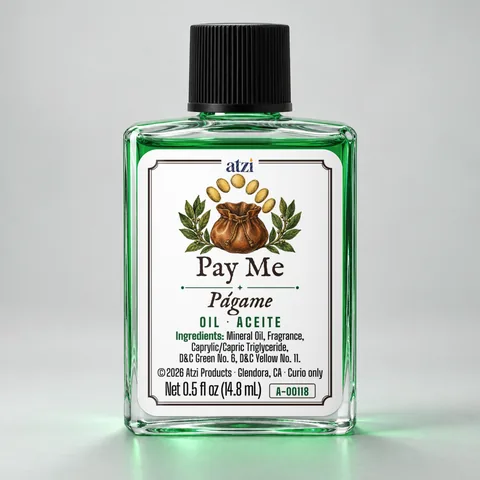 Pay Me spiritual oil, ½ fl oz bottle