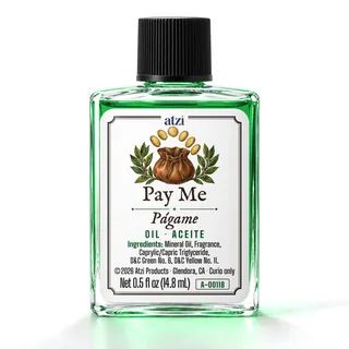 Pay Me spiritual oil, ½ fl oz bottle
