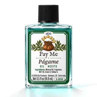 Pay Me spiritual oil, ½ fl oz bottle