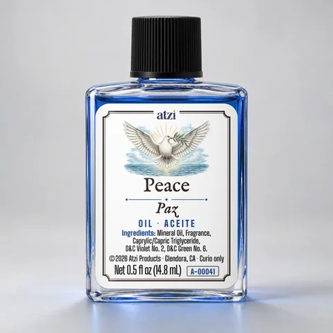 Aceite espiritual Paz, frasco de ½ onza líquida
