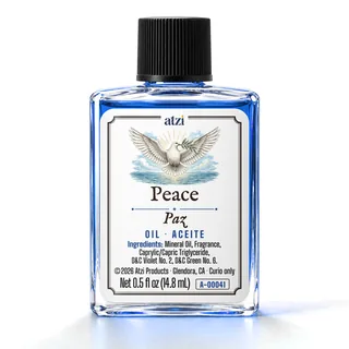 Aceite espiritual Paz, frasco de ½ onza líquida