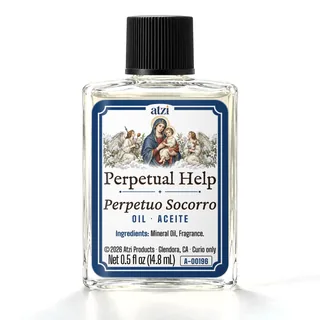 Perpetual Help spiritual oil, ½ fl oz bottle