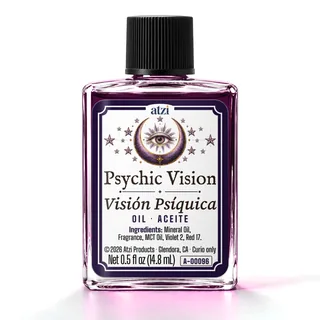 Psychic Vision spiritual oil, ½ fl oz bottle