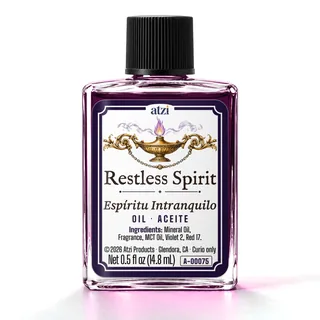 Restless Spirit spiritual oil, ½ fl oz bottle