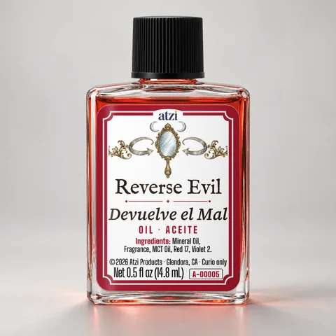 Reverse Evil spiritual oil, ½ fl oz bottle