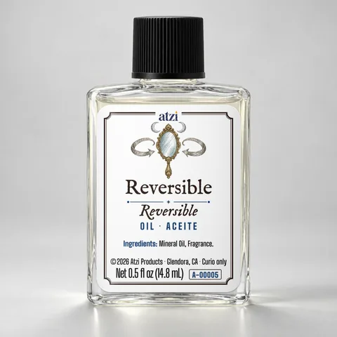 Aceite espiritual Reversible, frasco de ½ onza líquida