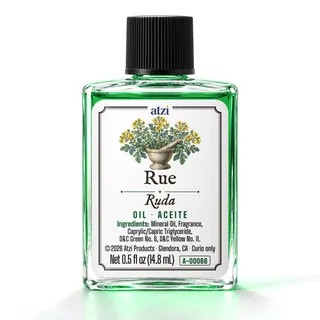 Rue spiritual oil, ½ fl oz bottle