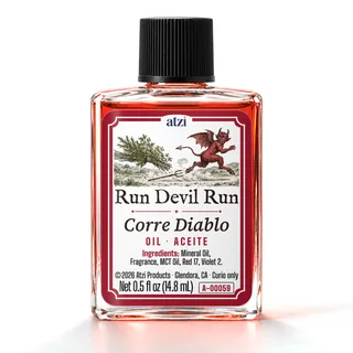 Run Devil Run spiritual oil, ½ fl oz bottle