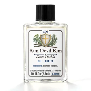 Run Devil Run spiritual oil, ½ fl oz bottle