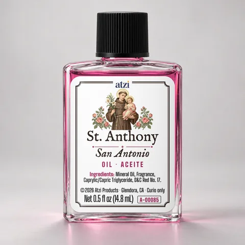 St. Anthony spiritual oil, ½ fl oz bottle