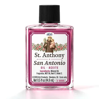 St. Anthony spiritual oil, ½ fl oz bottle