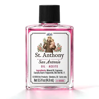 St. Anthony spiritual oil, ½ fl oz bottle