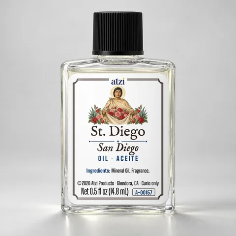 St. Diego spiritual oil, ½ fl oz bottle