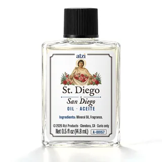 St. Diego spiritual oil, ½ fl oz bottle