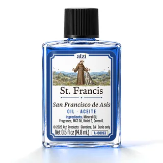 St. Francis spiritual oil, ½ fl oz bottle
