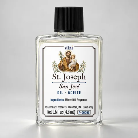 St. Joseph spiritual oil, ½ fl oz bottle