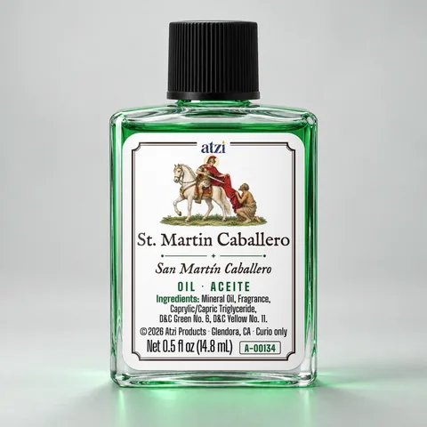 St. Martin Caballero spiritual oil, ½ fl oz bottle