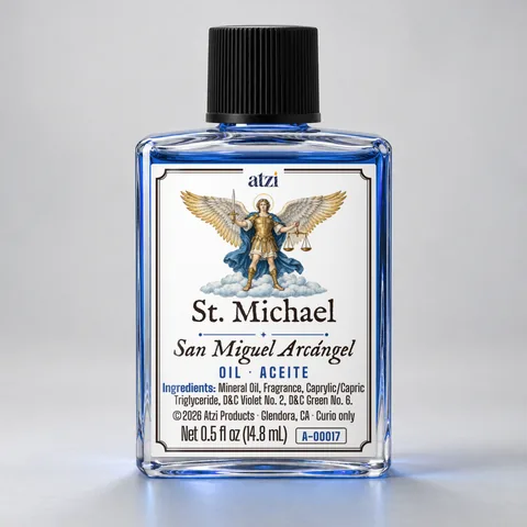 St. Michael spiritual oil, ½ fl oz bottle