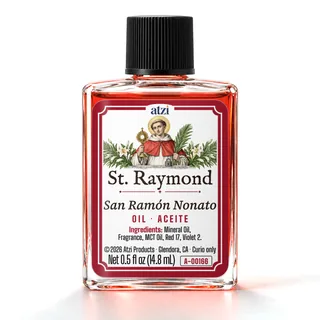 St. Raymond spiritual oil, ½ fl oz bottle