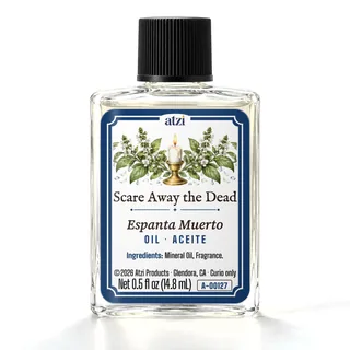 Scare Away the Dead spiritual oil, ½ fl oz bottle