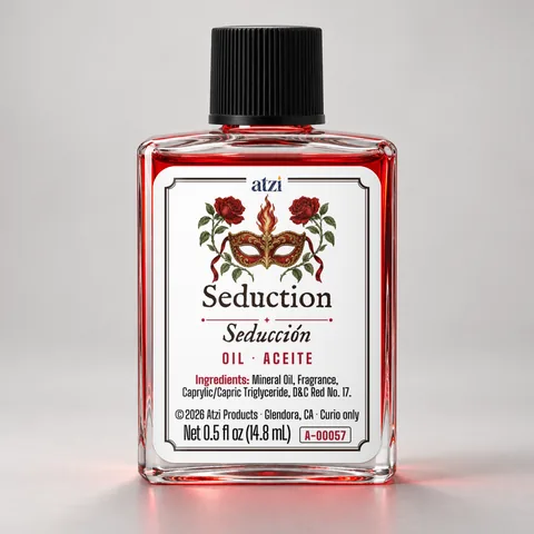 Seduction spiritual oil, ½ fl oz bottle