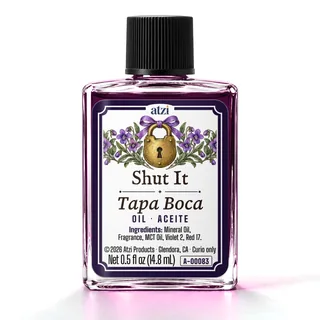 Shut It spiritual oil, ½ fl oz bottle