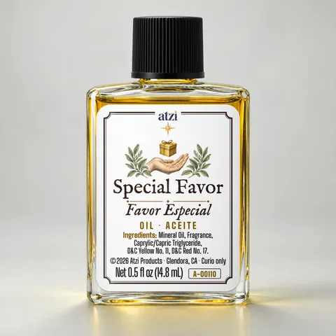 Special Favor spiritual oil, ½ fl oz bottle