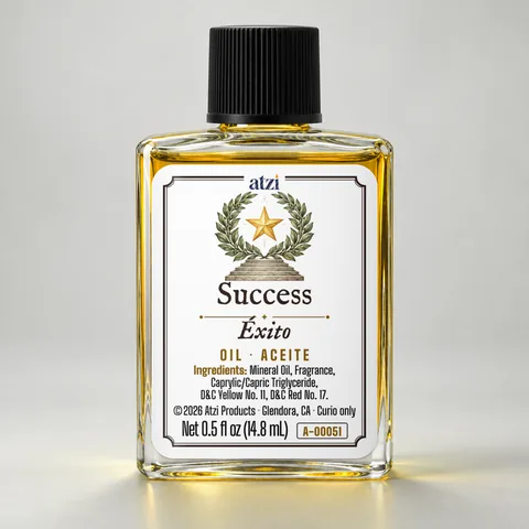 Aceite espiritual Éxito, frasco de ½ onza líquida