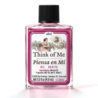 Think of Me spiritual oil, ½ fl oz bottle