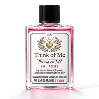 Think of Me spiritual oil, ½ fl oz bottle