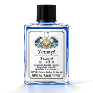 Yemayá spiritual oil, ½ fl oz bottle