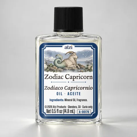Zodiac Capricorn spiritual oil, ½ fl oz bottle