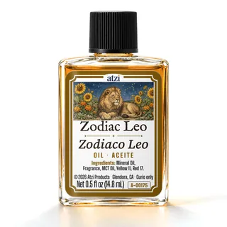 Zodiac Leo spiritual oil, ½ fl oz bottle