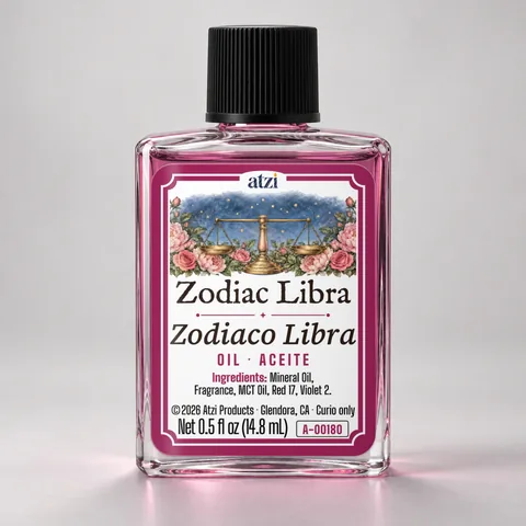 Zodiac Libra spiritual oil, ½ fl oz bottle