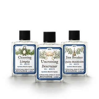 Cleanse & Uncross 3-pack of spiritual oils