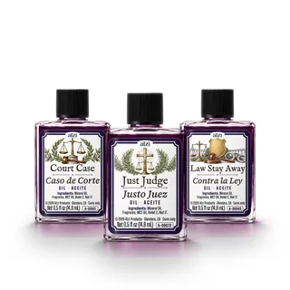 Court Case 3-pack of spiritual oils
