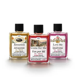 Love & Attraction 3-pack of spiritual oils
