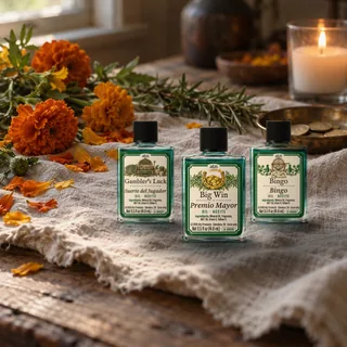 Lucky Gambler 3-pack of spiritual oils